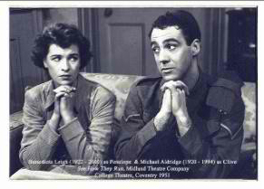 Benedicta Leigh & Michael Aldridge in See How They Run 1951