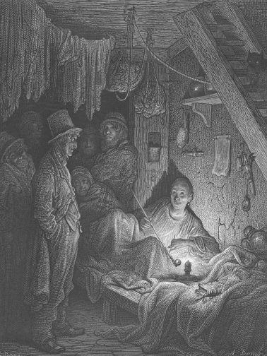 A London opium den in the 1870s, by Gustav Doré Image: Hulton Archive/Getty