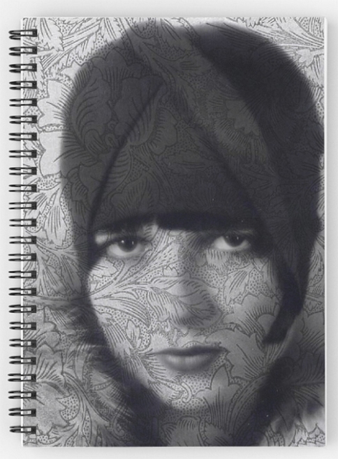Buy The Louise Brooks Tattoo Spiral Notebook © Sarah Vernon from Redbubble