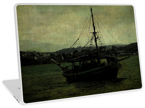 Homecoming Pirate Laptop Skin from Redbubble © Sarah Vernon