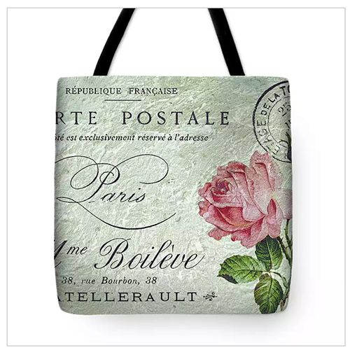 Petite Rose Confection Tote Bag © Sarah Vernon 