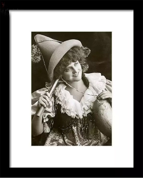 Miss Marie Studholme as Lady Madcap 1905 © Sarah Vernon at Fine Art America