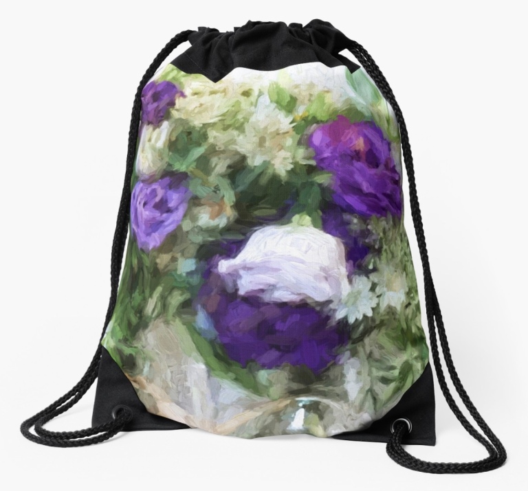Spring Passion Drawstring Bag © Sarah Vernon